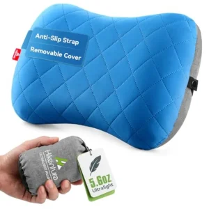 Camping Pillow with Removable Cover