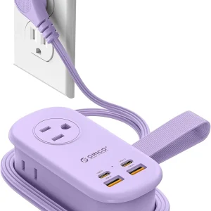 65W GaN Travel Power Strip